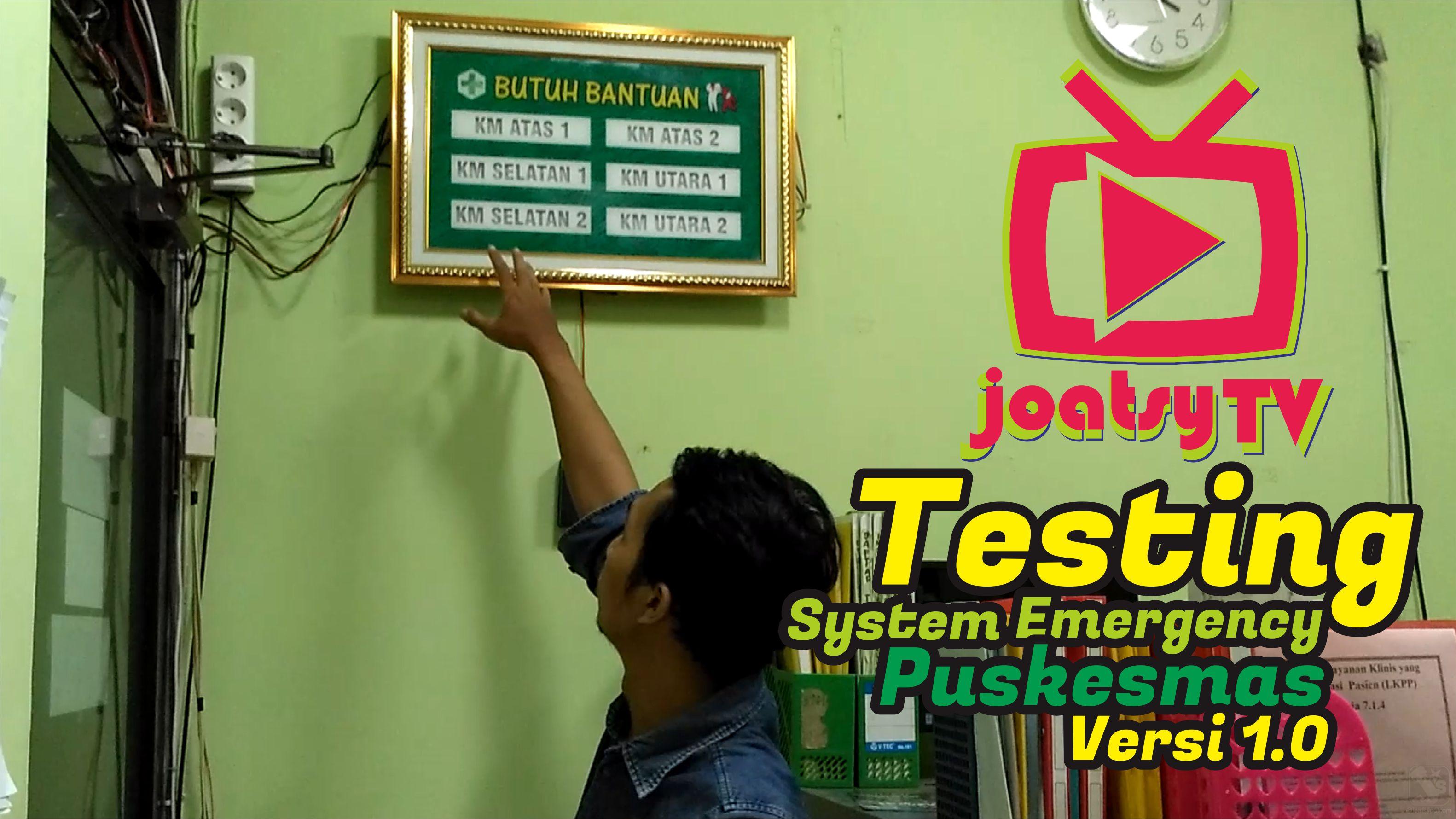 Testing System Emergency Puskesmas